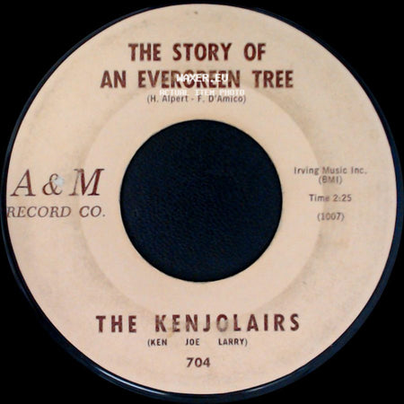 The Kenjolairs - Little White Lies / The Story Of An Evergreen Tree side B
