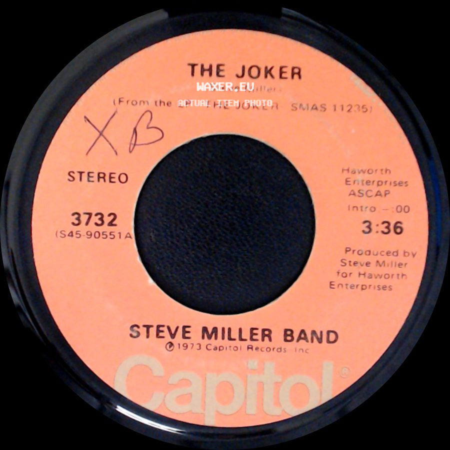 Steve Miller Band - Something To Believe In / The Joker side B
