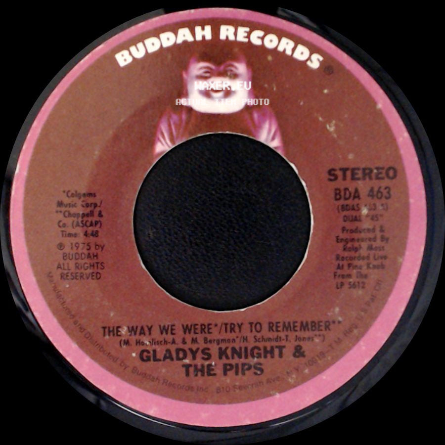 Gladys Knight & The Pips - The Need To Be / The Way We Were / Try To Remember side B
