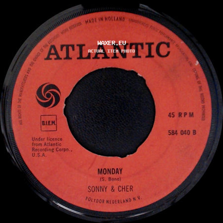 Sonny & Cher - Monday / Little Man side A