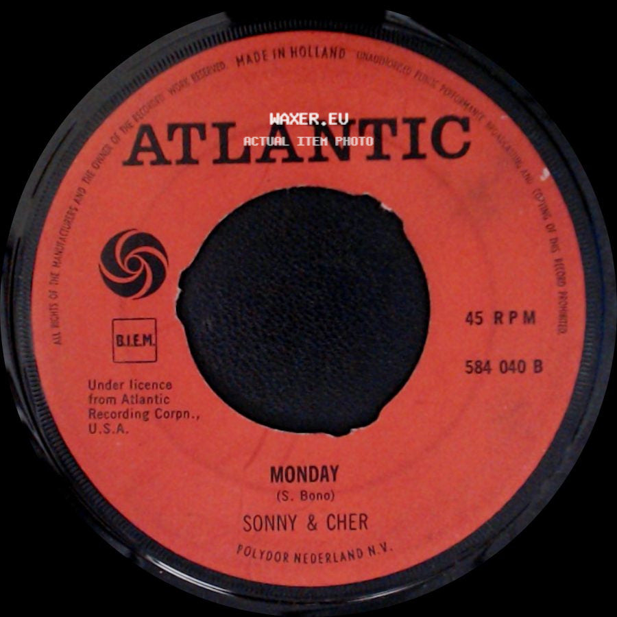 Sonny & Cher - Monday / Little Man side A