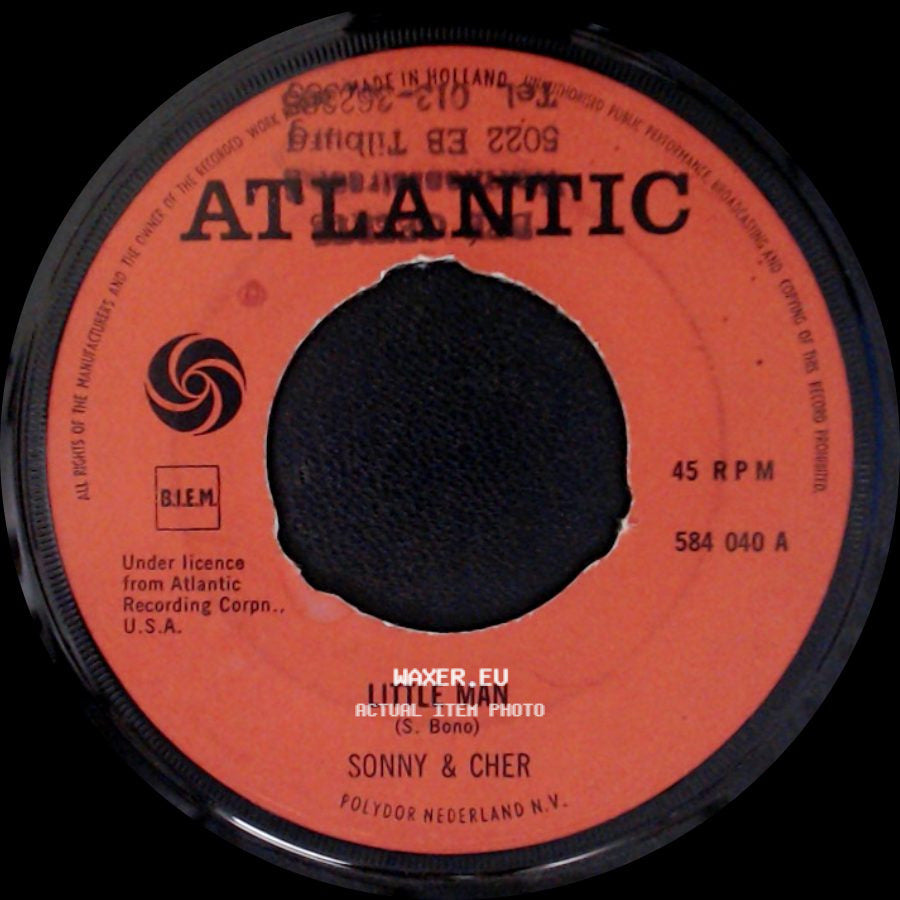 Sonny & Cher - Monday / Little Man side B