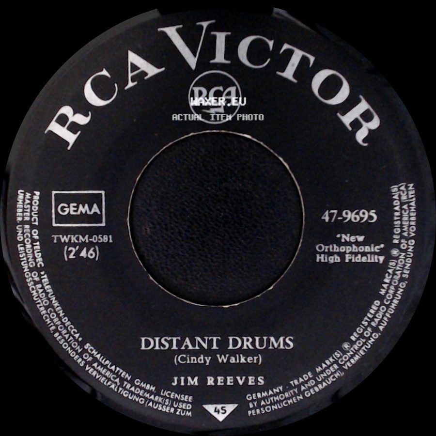 Jim Reeves - Distant Drums / My Juanita side A