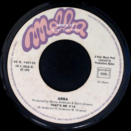 Abba - That's Me / Dancing Queen side A
