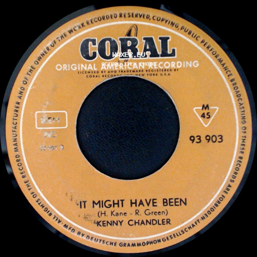 Kenny Chandler - Yours And Yours Alone / It Might Have Been side B