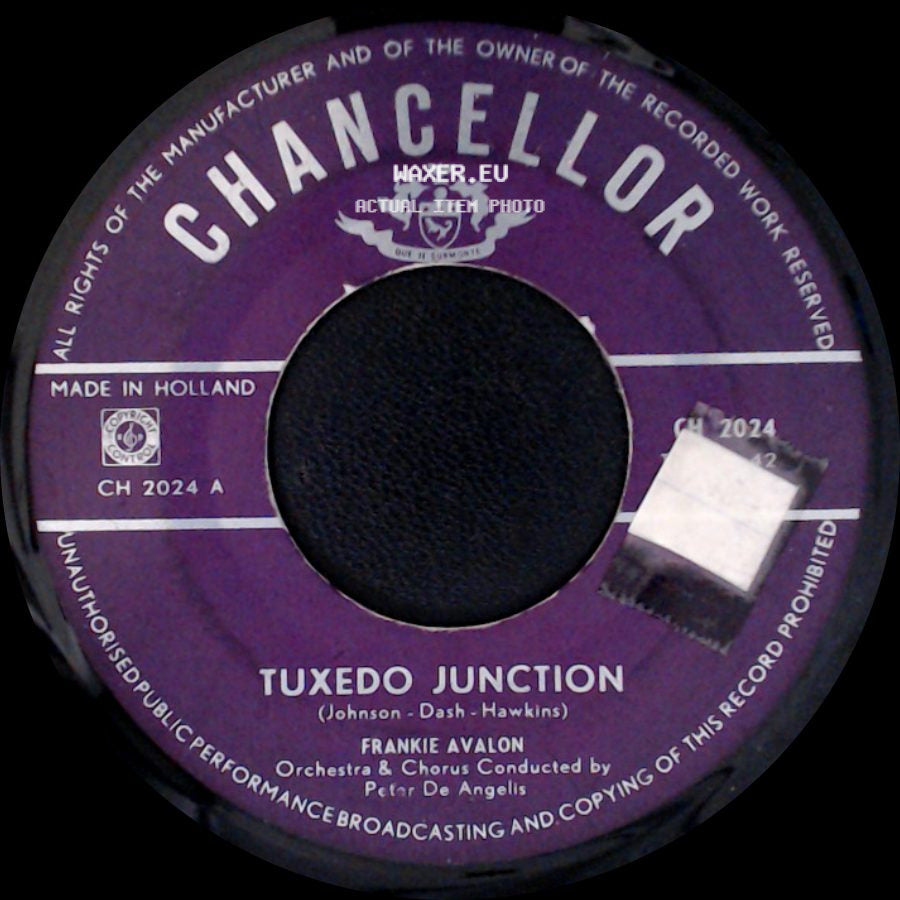 Frankie Avalon - Where Are You / Tuxedo Junction side B