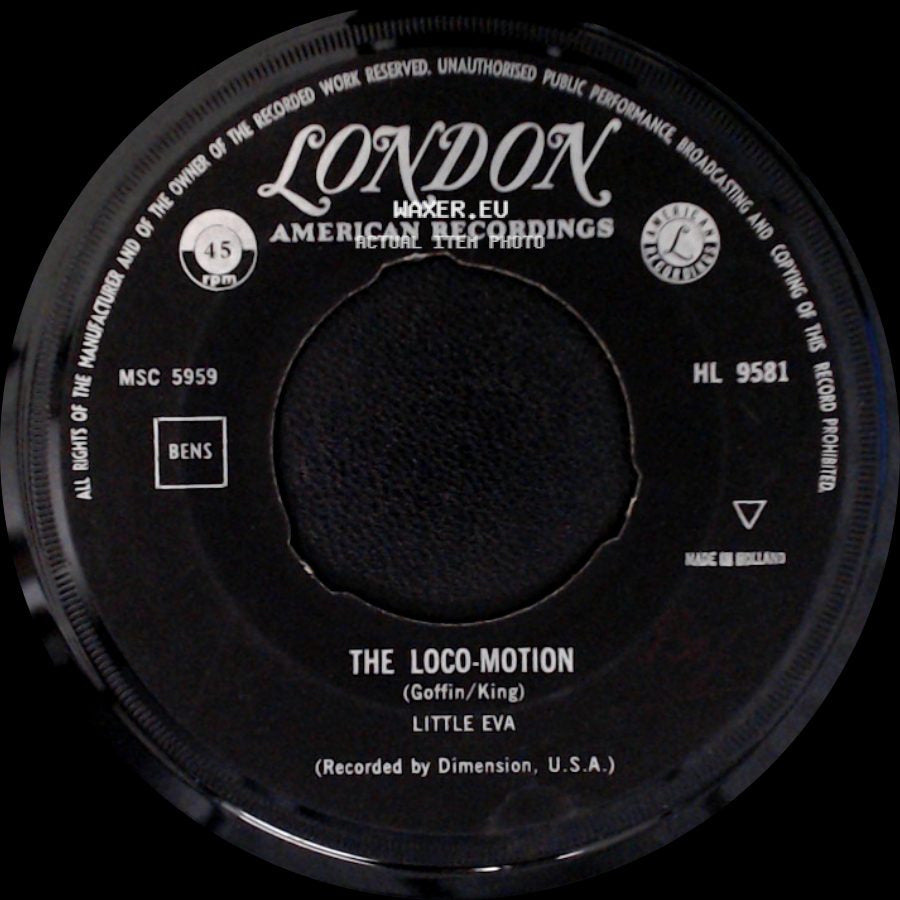 Little Eva - He Is The Boy / The Loco-Motion side B