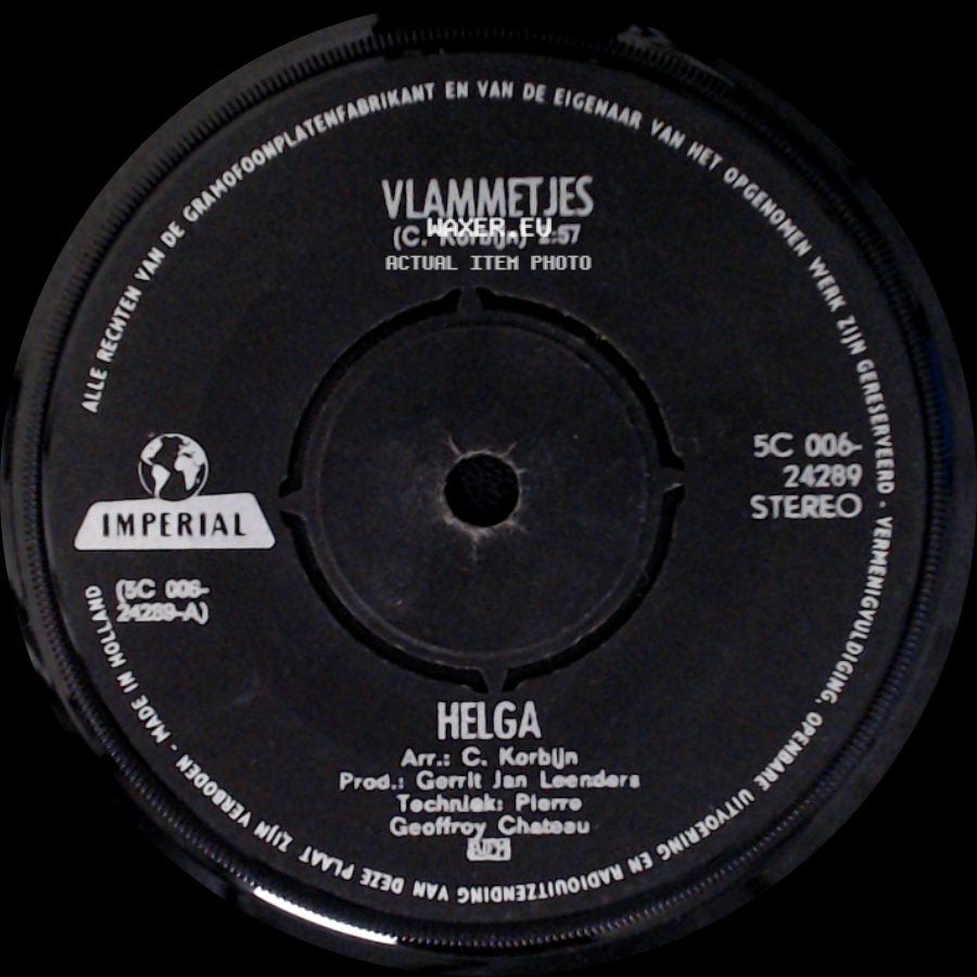 Helga - Dai-Dai-Dai / Vlammetjes side B
