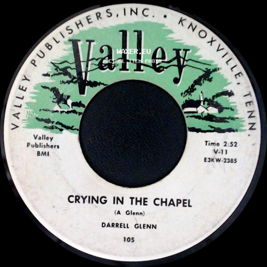 Darrell Glenn And The Rythm Riders / Darrell Glenn - Hang Up That Telephone / Crying In The Chapel side B