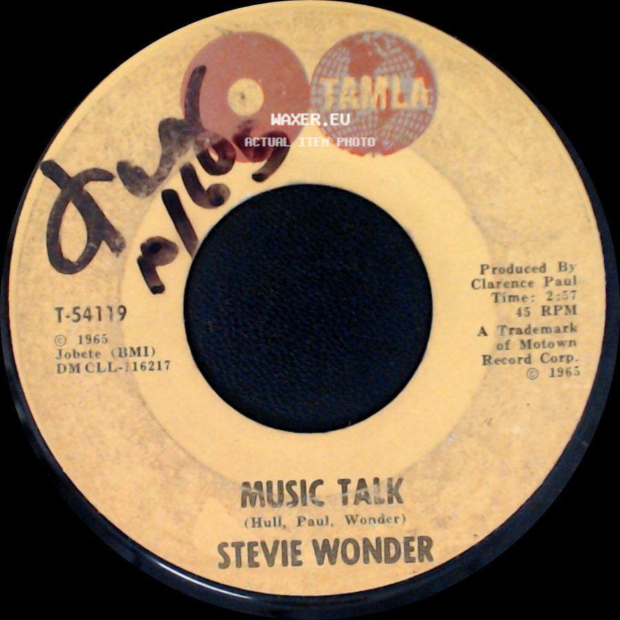 Stevie Wonder - Music Talk / High Heel Sneakers side A