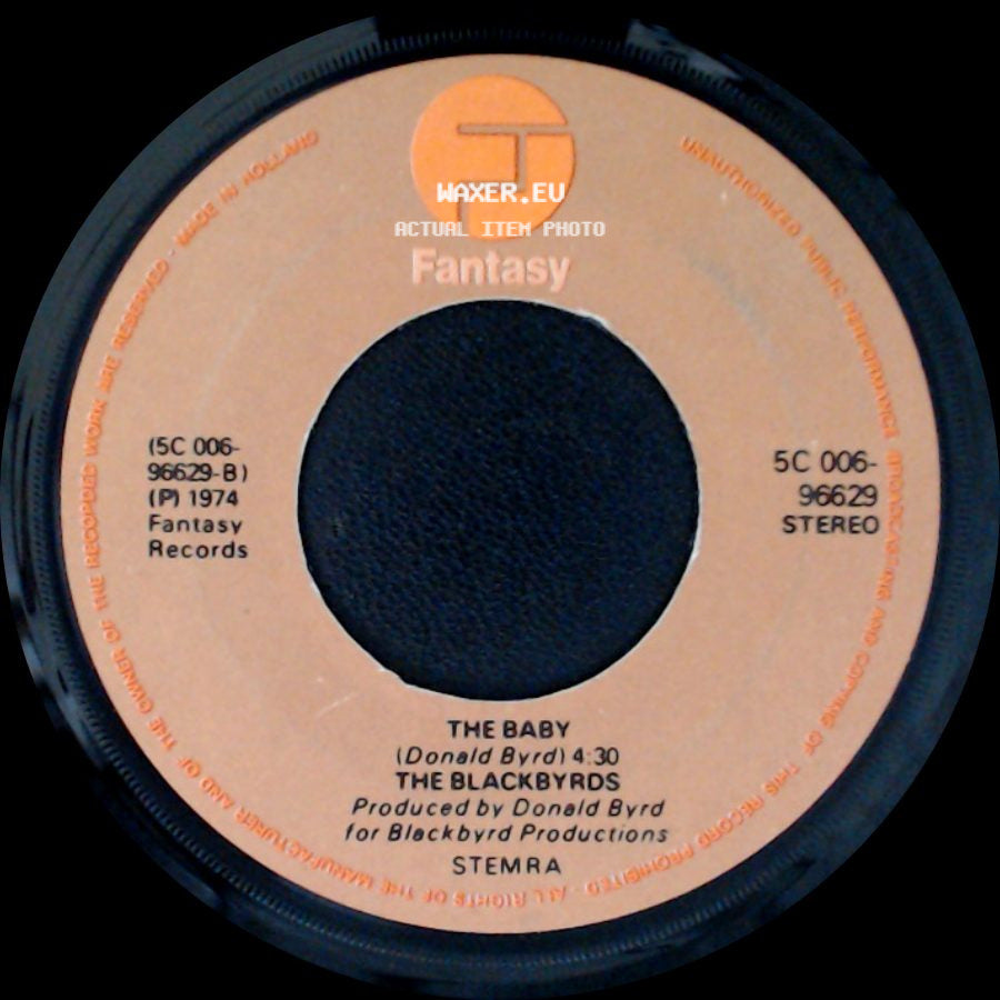 The Blackbyrds - Walking In Rhythm / The Baby side B