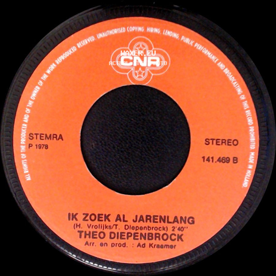 Theo Diepenbrock - Ik Zoek Al Jarenlang / Oh Darling side A