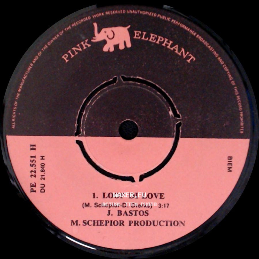 J. Bastos - Loop Di Love / I Follow You side A