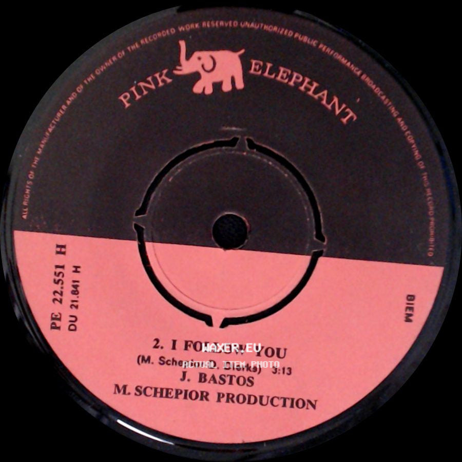 J. Bastos - Loop Di Love / I Follow You side B