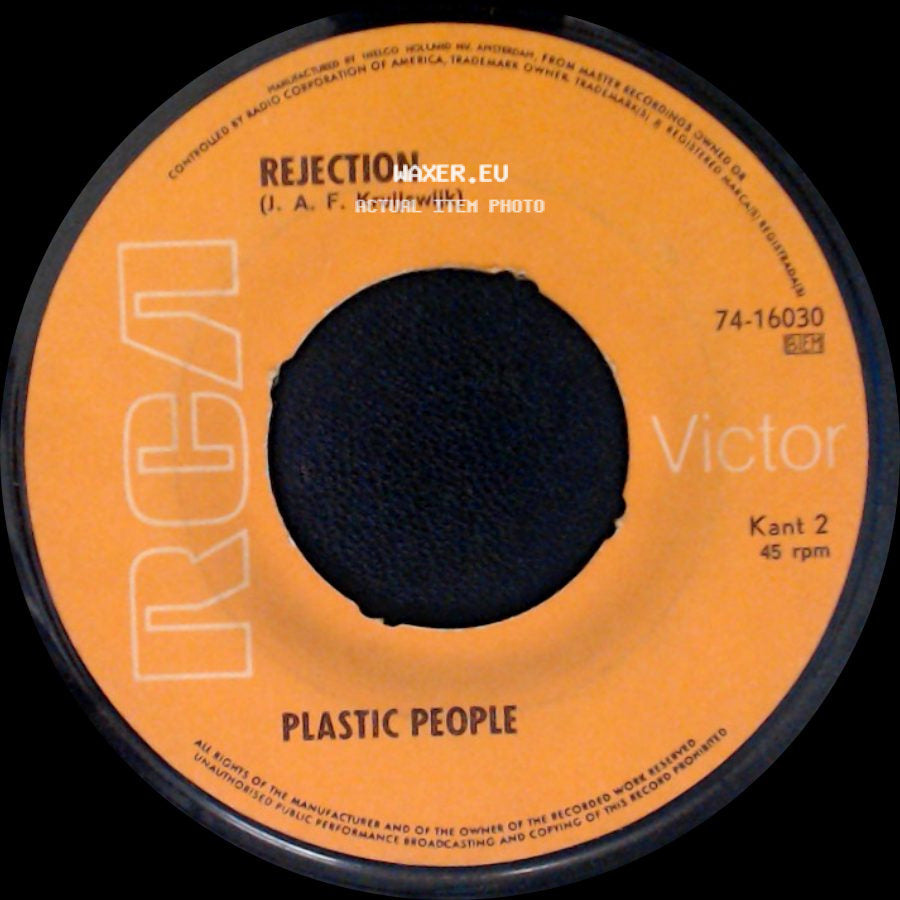 Plastic People - Dancing And Drinking / Rejection side B