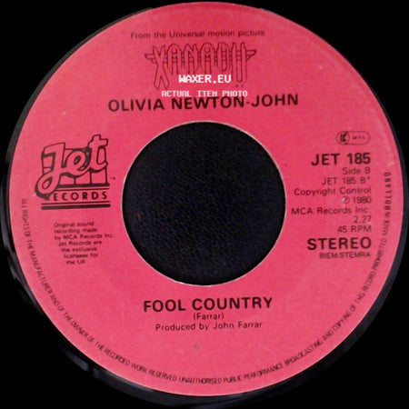 Olivia Newton-John / Electric Light Orchestra / Olivia Newton-John - Xanadu / Fool Country side B
