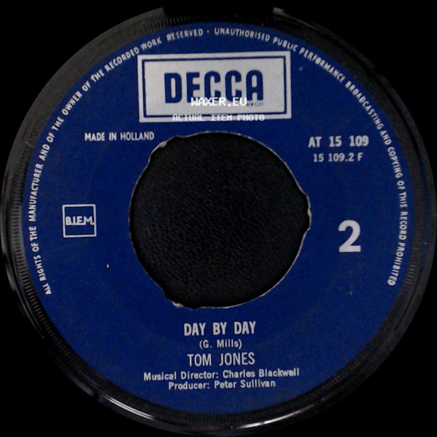 Tom Jones - Day By Day / Help Yourself side A