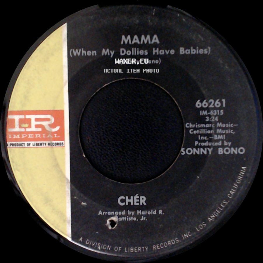Chér - Mama (When My Dollies Have Babies) / You Better Sit Down Kids side A