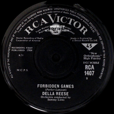 Della Reese - Forbidden Games / If Ever I Would Leave You side A