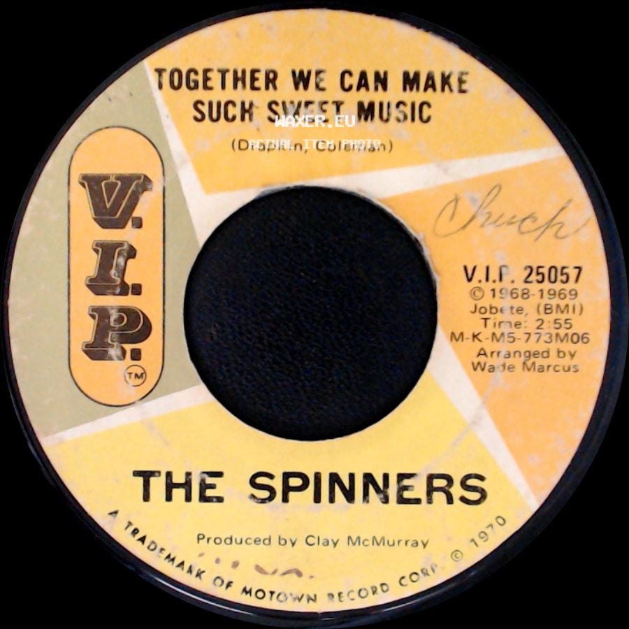 The Spinners - Together We Can Make Such Sweet Music / It's A Shame side A