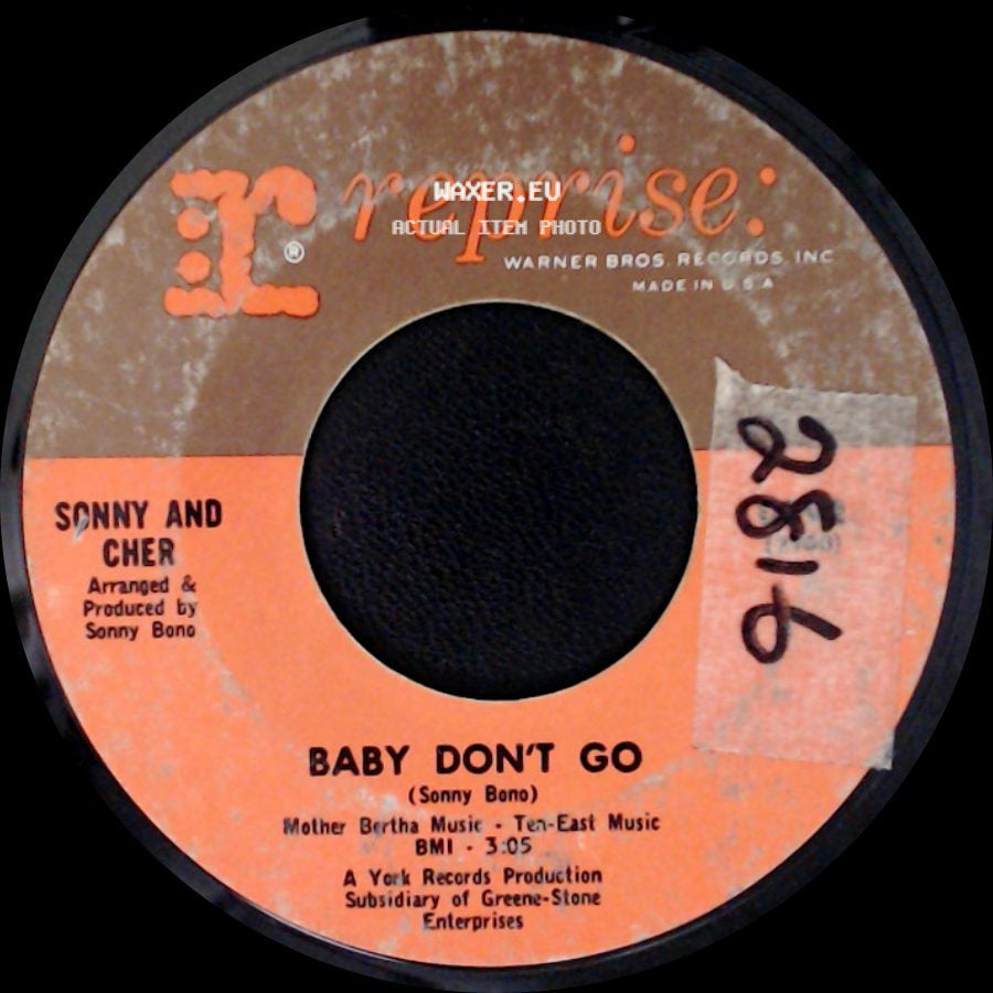 Sonny And Cher - Baby Don't Go / Walkin' The Quetzal side A