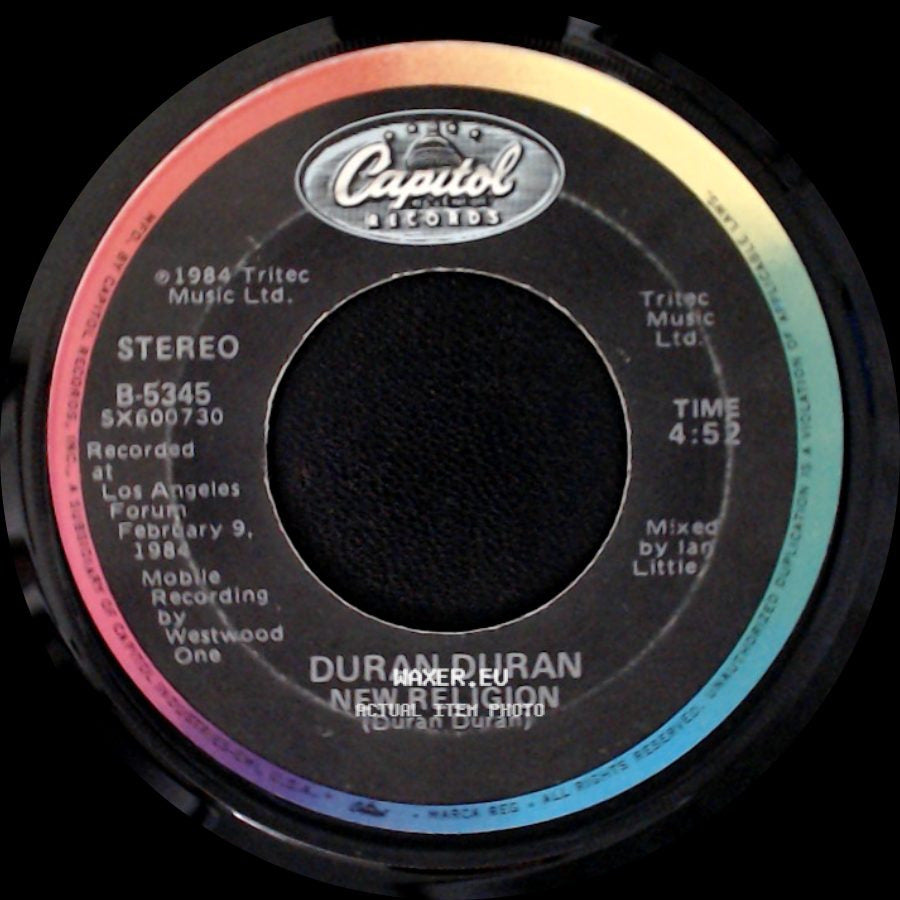Duran Duran - New Religion / The Reflex (The Dance Mix-Edited) side A