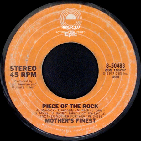 Mother's Finest - Piece Of The Rock / Thank You For The Love side A
