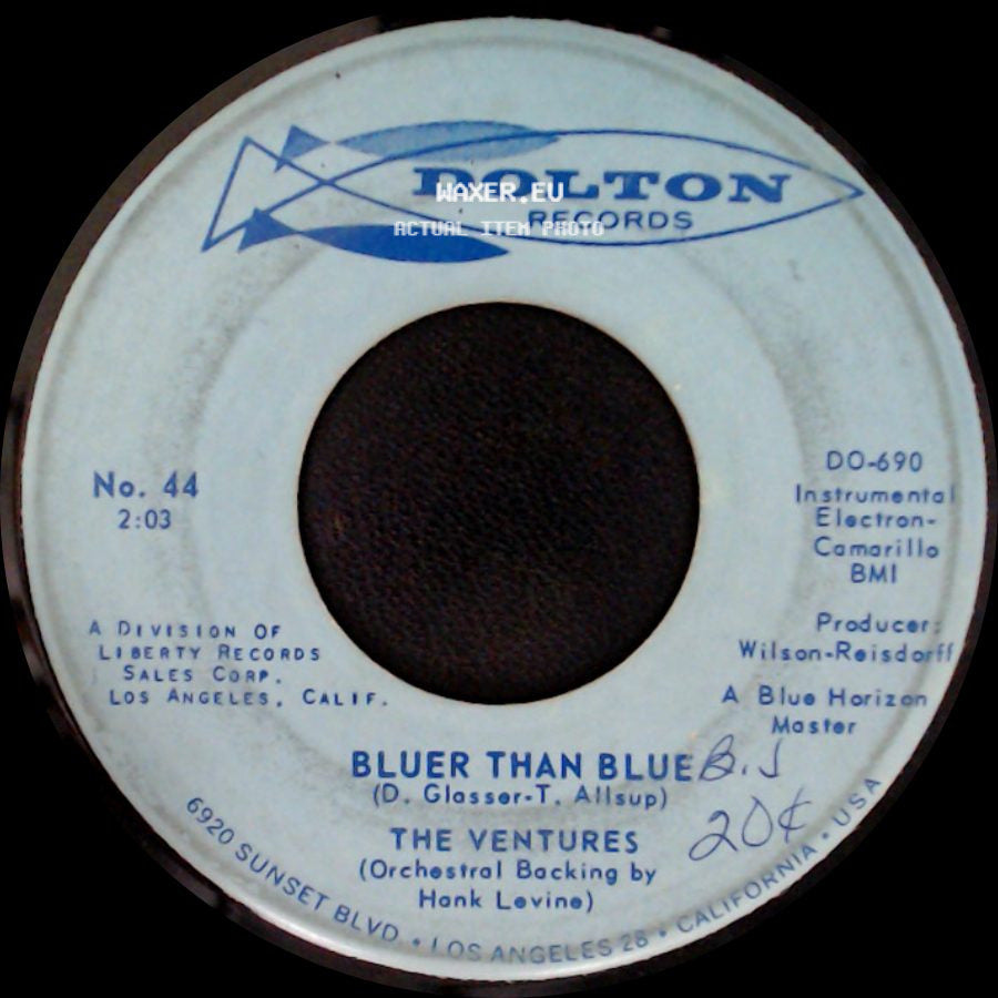 The Ventures - Bluer Than Blue / Silver City side A
