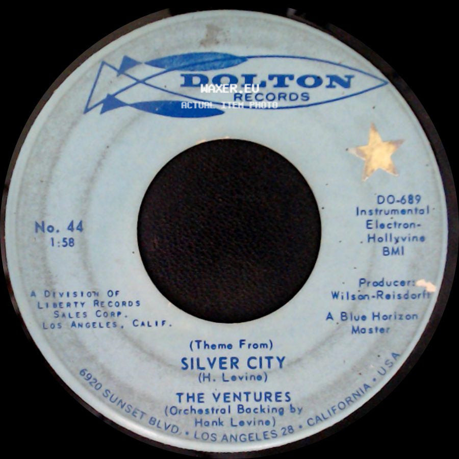 The Ventures - Bluer Than Blue / Silver City side B