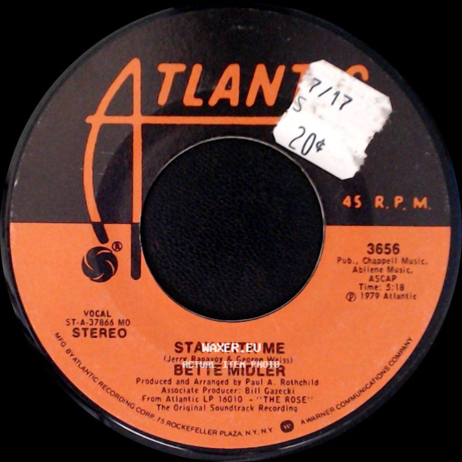 Bette Midler - Stay With Me / The Rose side A
