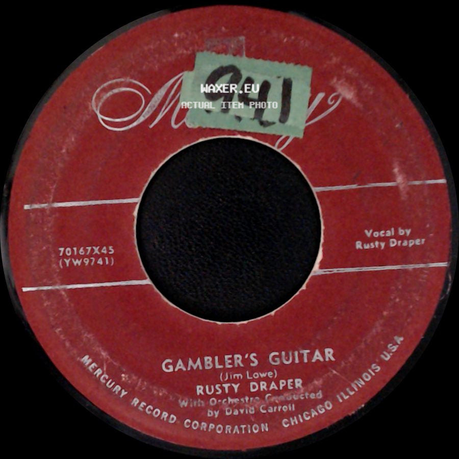 Rusty Draper - Gambler's Guitar / Free Home Demonstration side A