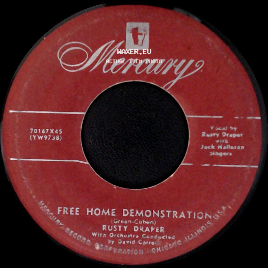 Rusty Draper - Gambler's Guitar / Free Home Demonstration side B