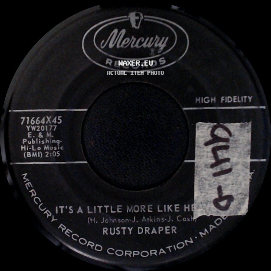 Rusty Draper - It's A Little More Like Her / Luck Of The Irish side A