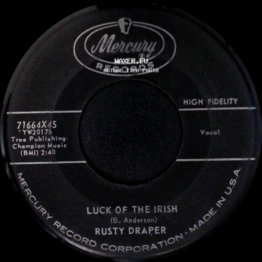Rusty Draper - It's A Little More Like Her / Luck Of The Irish side B