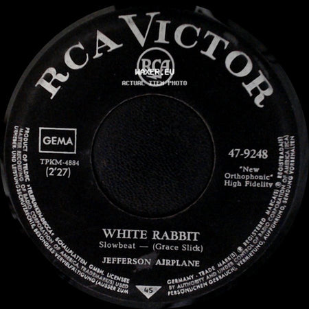 Jefferson Airplane - White Rabbit / Plastic Fantastic Lover side A