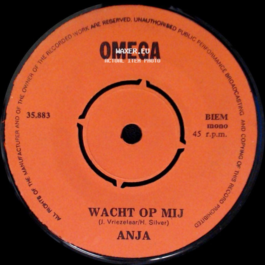 Anja - Wacht Op Mij / De Laatste Dans side A