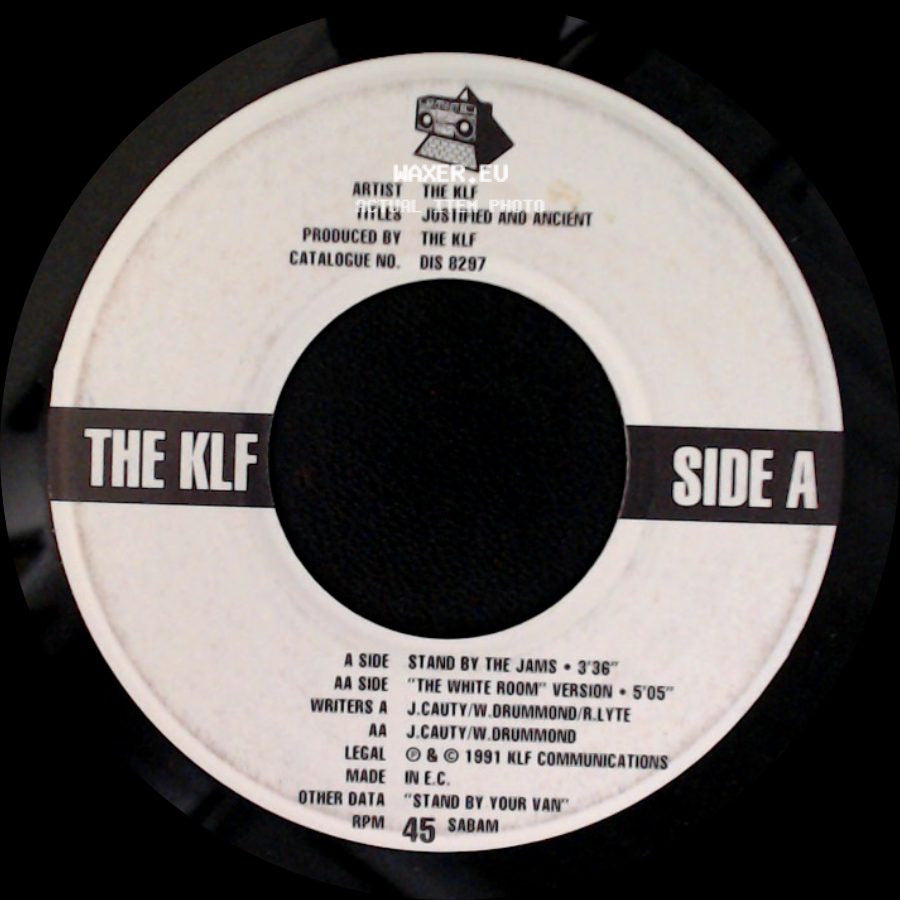 The Klf - Justified And Ancient / Unknown Title B side A