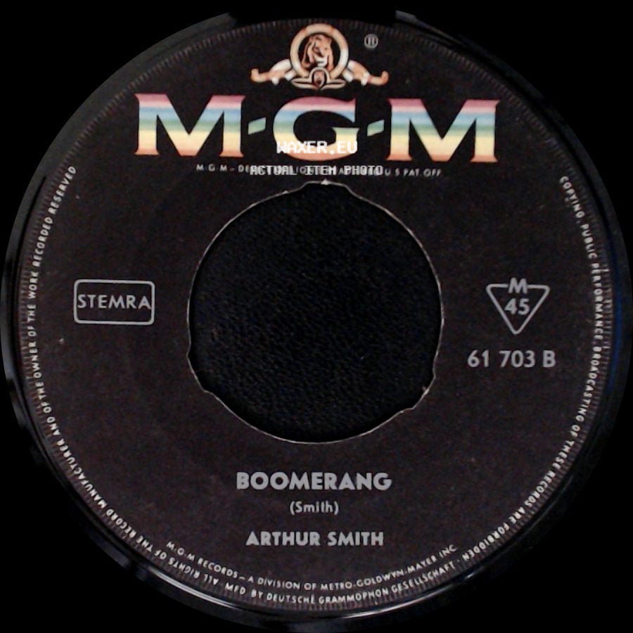 Arthur Smith - Guitar Boogie / Boomerang side B