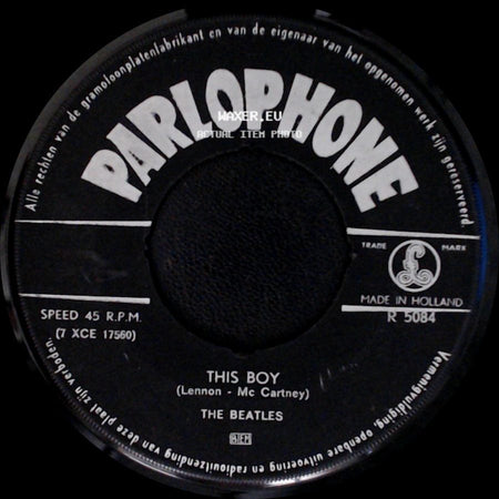 The Beatles - This Boy / I Want To Hold Your Hand side A