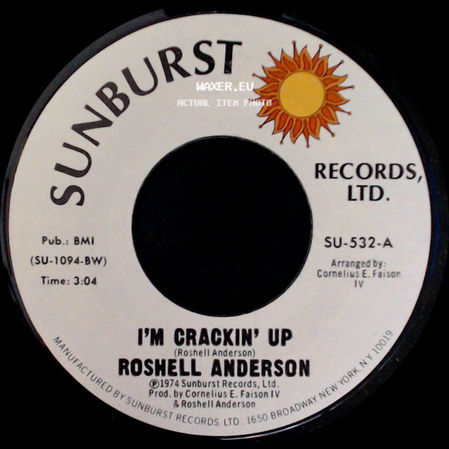 Roshell Anderson - I'm Crackin' Up / Moonlight Trip side A