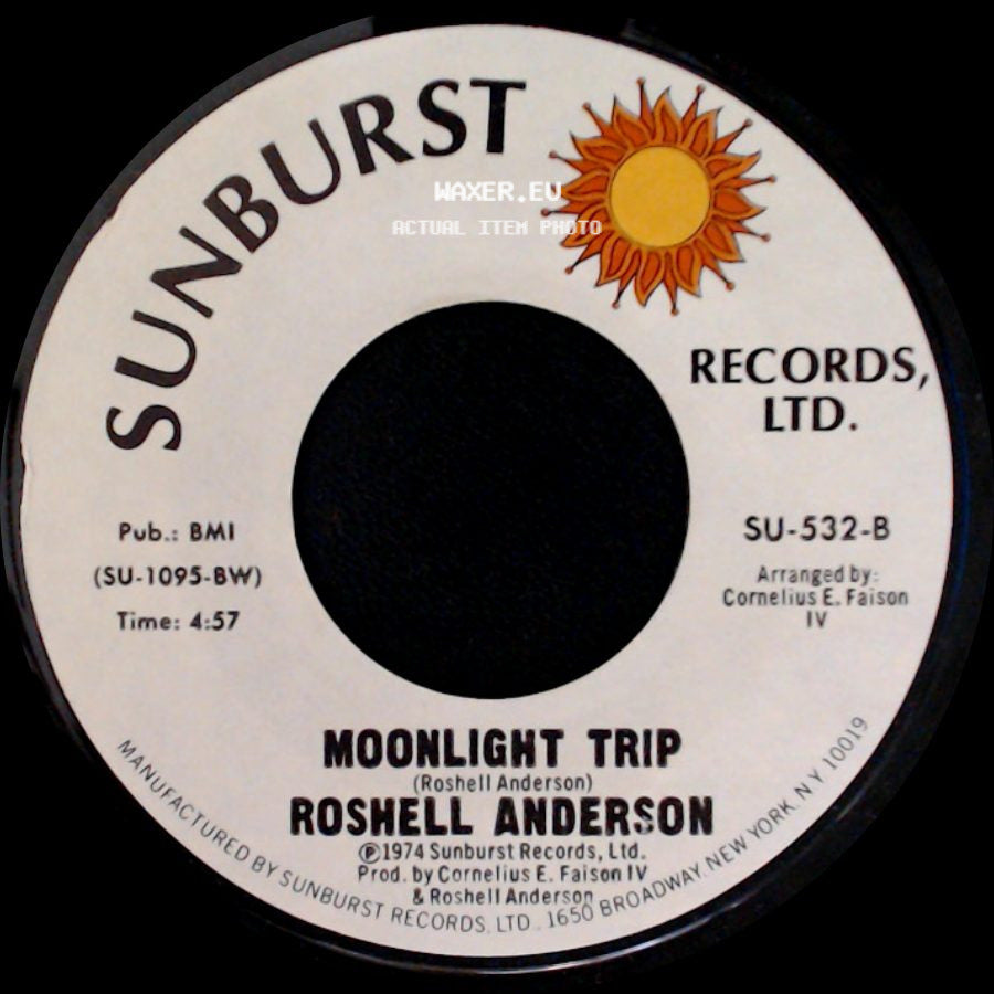 Roshell Anderson - I'm Crackin' Up / Moonlight Trip side B