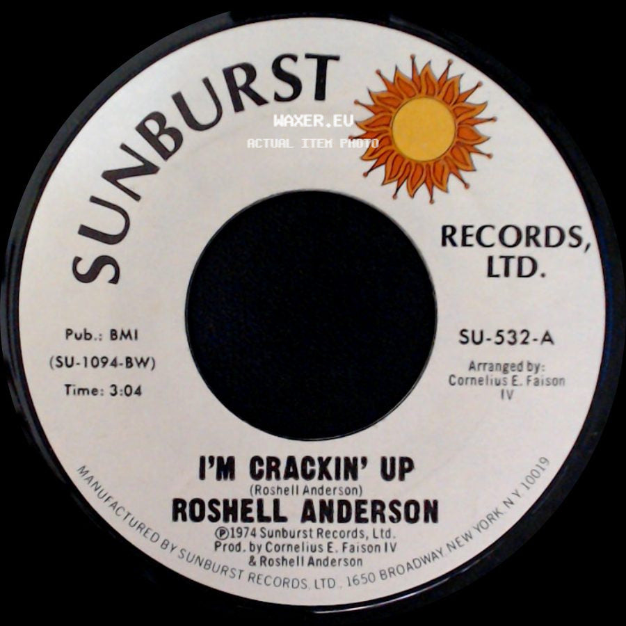 Roshell Anderson - I'm Crackin' Up / Moonlight Trip side A