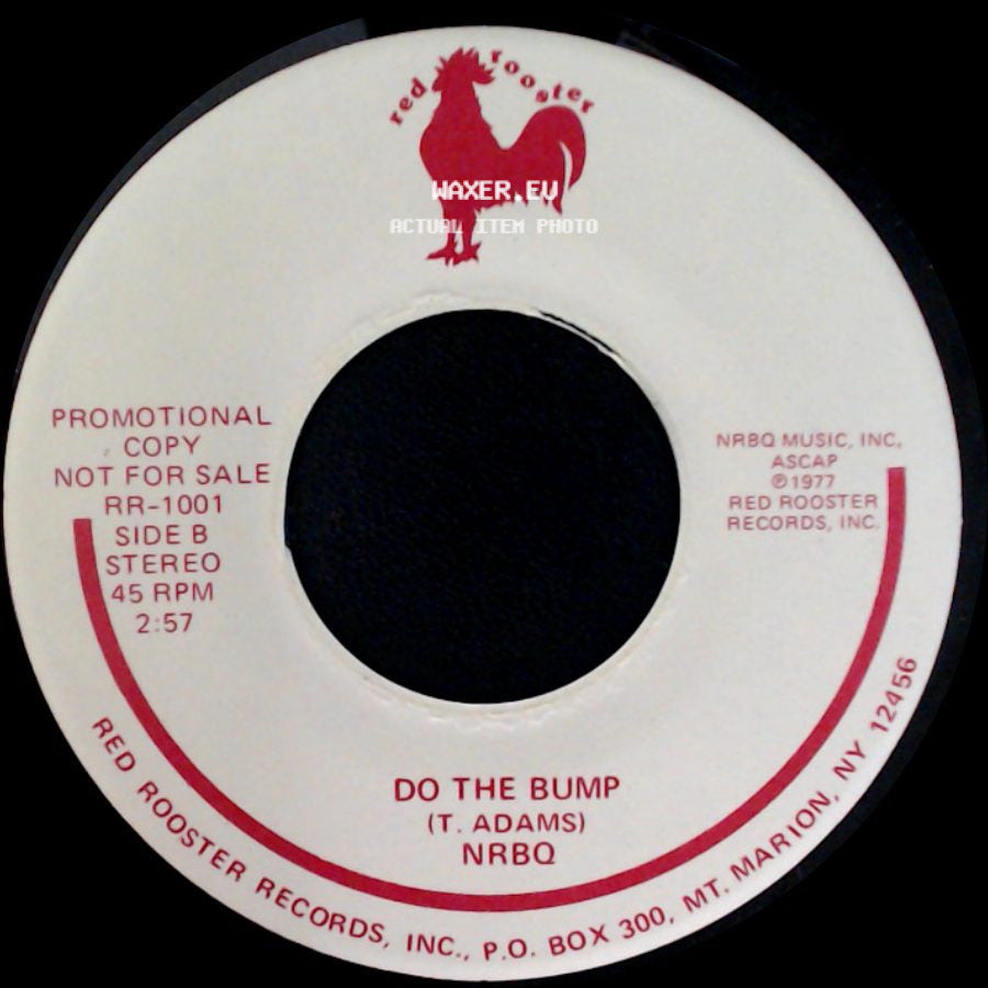 Nrbq - Ridin' In My Car / Do The Bump side B
