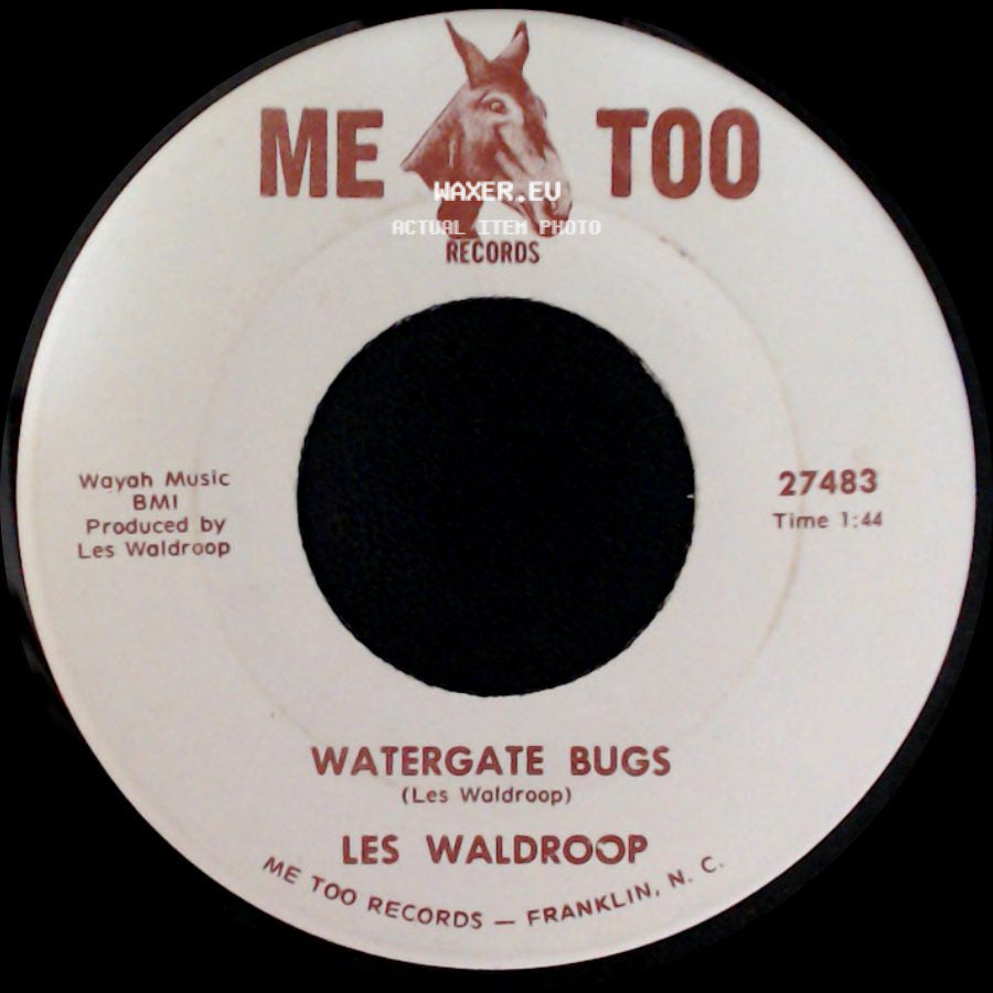 Les Waldroop - Moonlight's A-Wastin' / Watergate Bugs side B