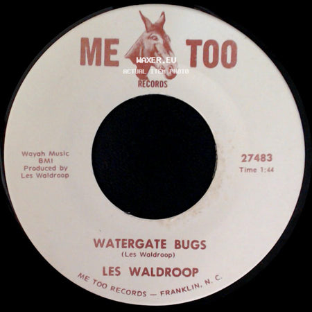 Les Waldroop - Moonlight's A-Wastin' / Watergate Bugs side B