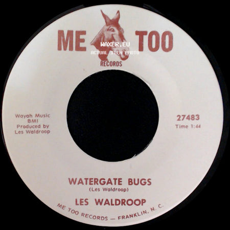 Les Waldroop - Moonlight's A-Wastin' / Watergate Bugs side B