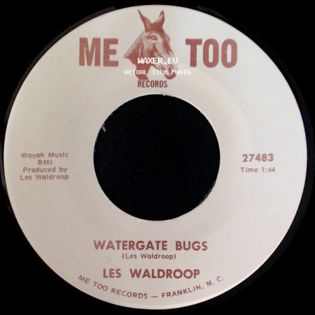 Les Waldroop - Moonlight's A-Wastin' / Watergate Bugs side B