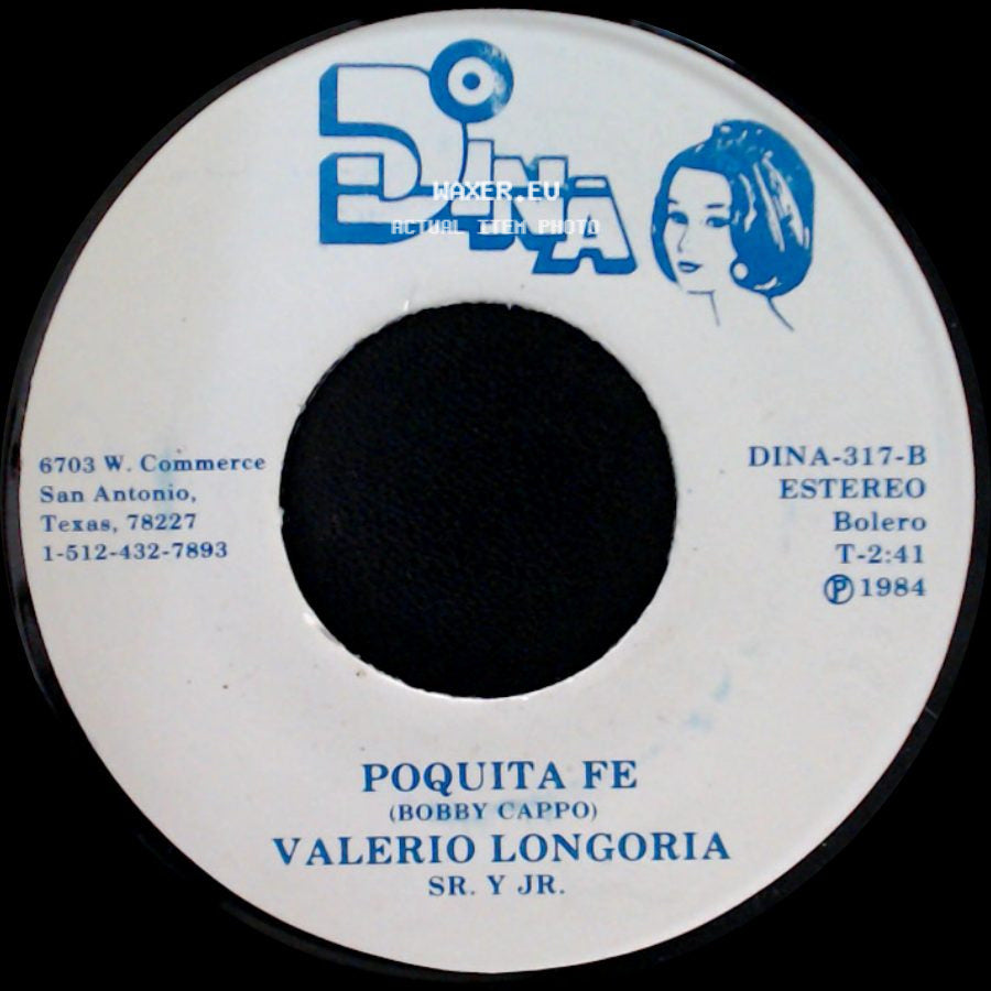 Valerio Longoria Sr. Y Jr. - El Garavato / Poquita Fe side B