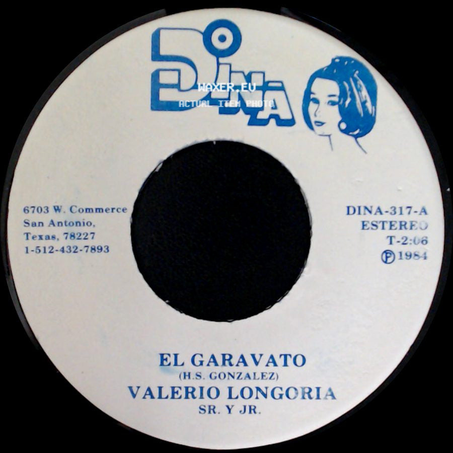 Valerio Longoria Sr. Y Jr. - El Garavato / Poquita Fe side A