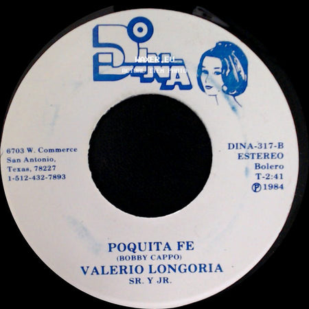 Valerio Longoria Sr. Y Jr. - Poquita Fe / El Garavato side A